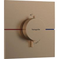 Термостат прихованого монтажу Hansgrohe ShowerSelect Comfort E HighFlow, Brushed Bronze (15574140)
