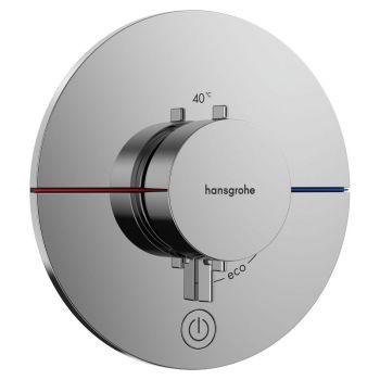 Термостат прихованого монтажу Hansgrohe ShowerSelect Comfort S HighFlow на 1 функцію, Chrome (15562000)