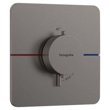 Термостат прихованого монтажу Hansgrohe ShowerSelect Comfort Q HighFlow, Brushed Black Chrome (15588340)
