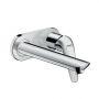 Змішувач для умивальника Hansgrohe Novus зі стіни прихованого монтажу в комплекті з Ibox, хром (71127180)