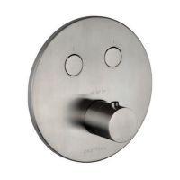 Термостат для душу Paffoni Compact box прихованого монтажу (2 функції), Steel (CPT018ST)