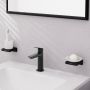 Смеситель для умывальника Hansgrohe Logis Fine 110 с донным клапаном push-open, Matt Black (71252670)