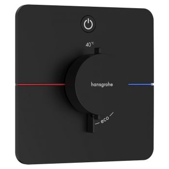 Термостат прихованого монтажу Hansgrohe ShowerSelect Comfort Q на 1 функцію, Matt Black (15581670)