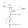 Grohe Eurocube 23447000 Змішувач для раковини