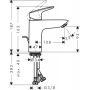 Hansgrohe Logis 71100000 Смеситель для раковины