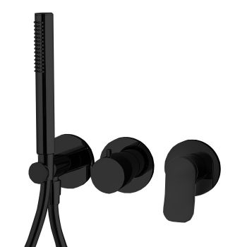 Смеситель для душа Fima Flo F3819WX8NS Black matt