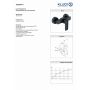 Смеситель для душа Kludi Pure&Style 408413975