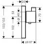Hansgrohe Showerselect 15761000 Термостат