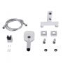 Смеситель для ванны Qtap Gemini (c душевым гарнитуром) QTGEM259CRW45683 Chrome/White