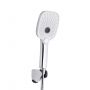 Смеситель для ванны Qtap Gemini (c душевым гарнитуром) QTGEM259CRW45683 Chrome/White