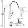 Комплект змішувачів Grohe Bauflow UA121640K1