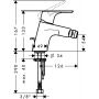 Hansgrohe Focus E2 31920000 Змішувач для біде