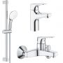 Комплект змішувачів Grohe Bauflow UA121624S1