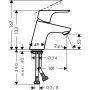 Hansgrohe Focus E2 31733000 Смеситель для раковины