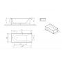Панель для ванны Am Pm Spirit W72A-180-080W-P2 (180x80)