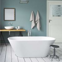 Ванна зі штучного каменю PAA DECO NUDO 166х72.5 Matte White (VADENUS_00)