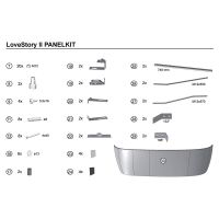 Ravak Love Story 2 B27500000N Кріплення для панелі