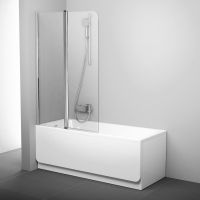 Шторка для ванни Ravak Chrome 7QLA0C00Z1 CVS2-100 L Transparent