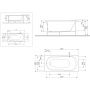 Панель для ванны Am Pm Spirit W72A-150-070W-P2 (150x70)