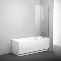 Шторка для ванни Ravak City Slim 7U840A00Z1 BVS1-80 Transparent