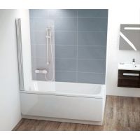 Шторка для ванни Ravak Chrome 7QL40100Z1 CVS1-80 L Transparent