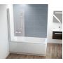 Шторка для ванни Ravak Chrome 7QL40100Z1 CVS1-80 L Transparent