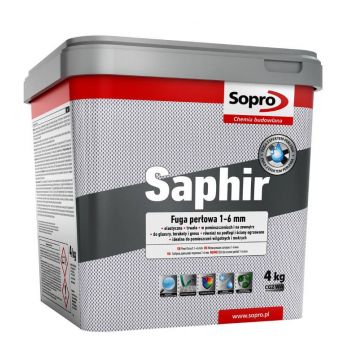 Затирка для швов Sopro Saphir 9521 коричневая №52 (4 кг)