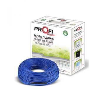 Теплый пол двухжильный нагревательный кабель PROFI THERM 2 19/270