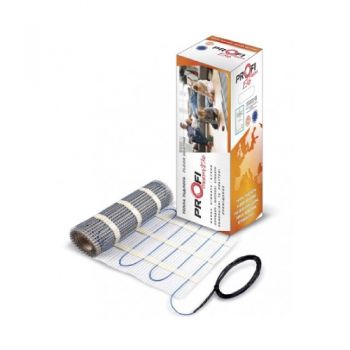 Теплый пол двухжильный нагревательный мат PROFI THERM Eko mat 1200 Вт 8,0 м2