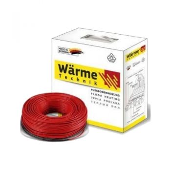 Теплый пол Wärme тонкий двухжильный нагревательный кабель Twin flex cable 525 W