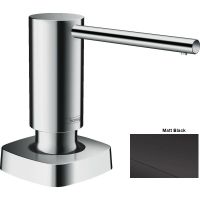 Дозатор кухонний для миючого Hansgrohe A71, 500 ml, Matt Black (40468670)