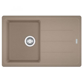 Кухонная мойка FRANKE BASIS BFG 611-78 оборотная, миндаль (114.0306.793) 780х500 мм.