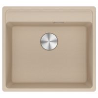 Кухонная мойка FRANKE MARIS MRG 610-52 TL бежевая, врезной монтаж (114.0668.817) 560х510 мм.