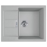 Кухонная мойка FRANKE SIRIUS 2 S2D 611-62 оборотная, серая (143.0627.383) 620х500 мм.
