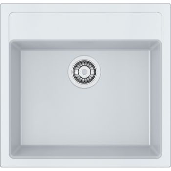 Кухонная мойка FRANKE SIRIUS SID 610-50 белая (143.0691.510) 560х530 мм.
