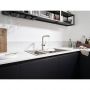 Смеситель кухонный Hansgrohe Talis 270 1jet с вытяжным изливом Sbox, стальной (72809800)