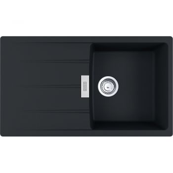 Кухонная мойка FRANKE CENTRO CNG 611-86 черная матовая, оборотная (114.0701.820) 860х500 мм.