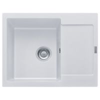 Кухонная мойка FRANKE MARIS MRG 611-62 оборотная, белая (114.0381.002) 620х500 мм.
