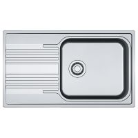 Кухонная мойка FRANKE SMART SRL 611-86 XL, оборотная, декор (101.0456.706) 860х500 мм.