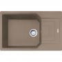 Кухонная мойка FRANKE URBAN UBG 611-78 XL оборотная, миндаль (114.0701.800) 780х500 мм.