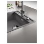 Кухонна мийка FRANKE MARIS MRG 610-52 TL сірий камінь, врізний монтаж (114.0668.868) 560х510 мм.