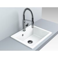 Кухонна мийка Fancy Marble Oregon 600x500 мм. біла