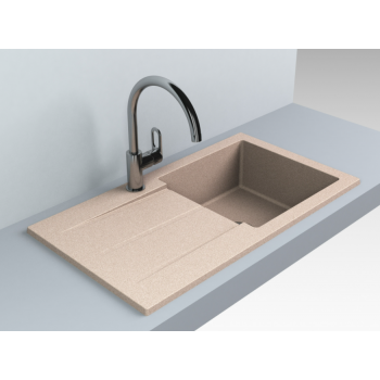 Кухонна мийка Fancy Marble Tennessee 780x435 мм. пісочна