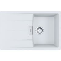 Кухонная мойка FRANKE CENTRO CNG 611-78 белая, оборотная (114.0701.811) 780х500 мм.