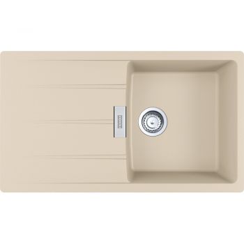 Кухонная мойка FRANKE CENTRO CNG 611-86 бежевая, оборотная (114.0701.821) 860х500 мм.