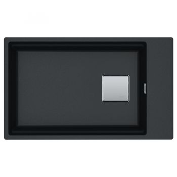 Кухонная мойка FRANKE KUBUS 2 KNG 110-62 оборотная, оникс (125.0517.092) 760х460 мм.