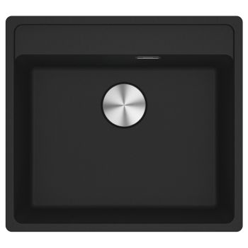 Кухонна мийка FRANKE MARIS MRG 610-52 TL чорна матова, врізний монтаж (114.0668.819) 560х510 мм.