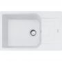 Кухонная мойка FRANKE URBAN UBG 611-78 XL оборотная, белая (114.0701.801) 780х500 мм.