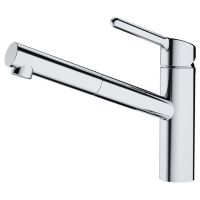 Смеситель для кухни FRANKE ORBIT Pull Out с выдвижным изливом, хром (115.0623.055)