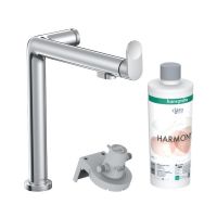 Смеситель кухонный Hansgrohe Aqittura M91 FilterSystem 240 1jet с картриджем Harmony, хром (76802000)